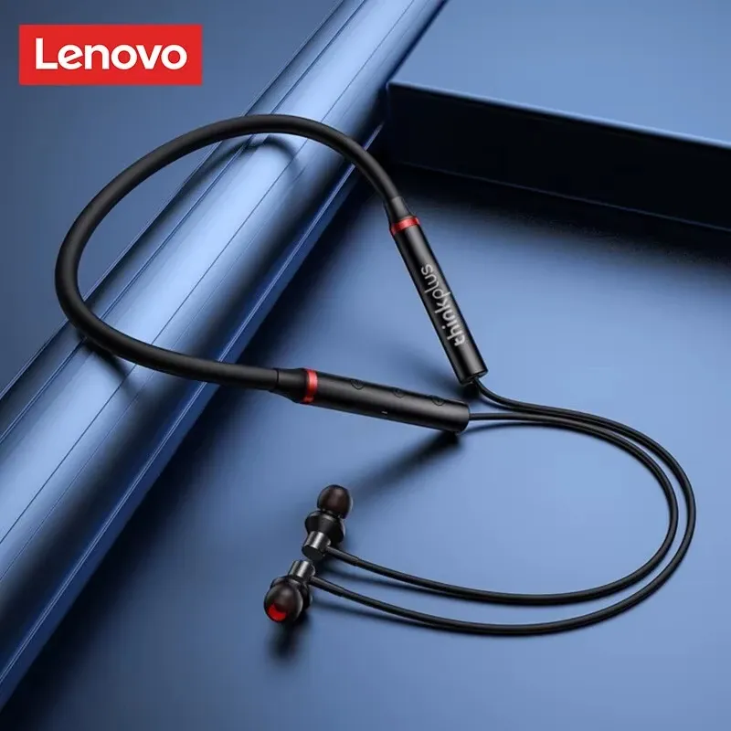 100% Original Lenovo HE05X Bluetooth Kopfhörer Kopfhörer Wasserdichte Ohrstöpsel HIFI Sound Magnetische Neckband Headset Sport Kopfhörer