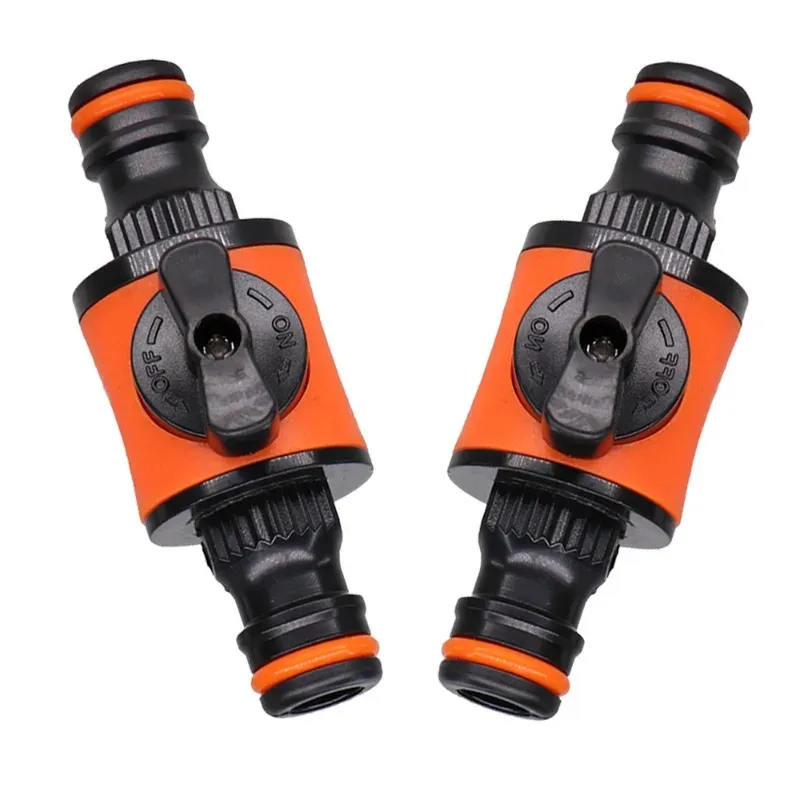 1PC/2PCS 16MM Gleiche Garten Schlauch Absperrventil Fitting Kunststoff Schläuche Wasserhahn Adapter Schnell Joint für Bewässerung Bewässerung Auto Waschen