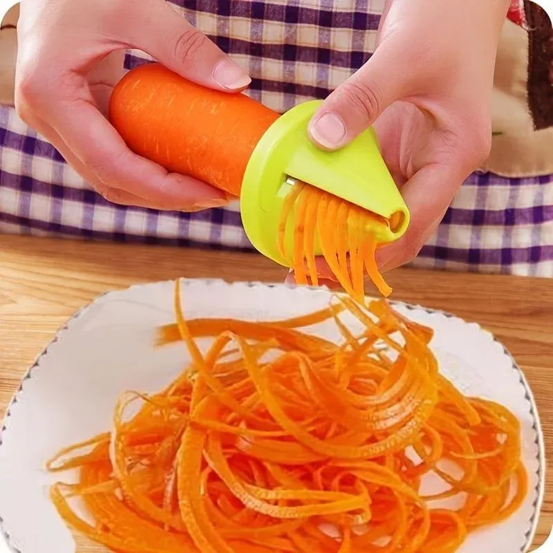 Küche Rotierenden ShredderSpiral Schäler Manuelle Gemüse Slicer Obst Kartoffel Rettich Reibe Küche Gadgets Küche Zubehör
