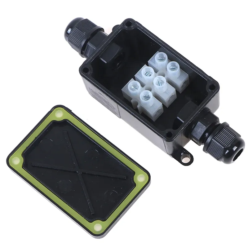 2-Wege-Anschlussdose für den Außenbereich, wasserdicht, IP66, für elektrische Kabel, Drahtverbinder, mit Anschluss, 450 V, Anschlussdose für LED-Licht