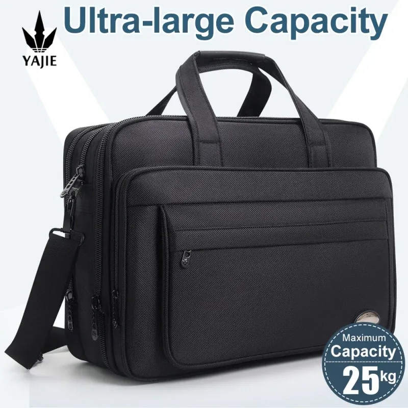 Große Kapazität Aktentasche Tasche Männer Business Tasche 15,6 zoll 17 "19" Laptop Tasche Schulter Taschen Leinwand Handtaschen Notebook tasche Messenger