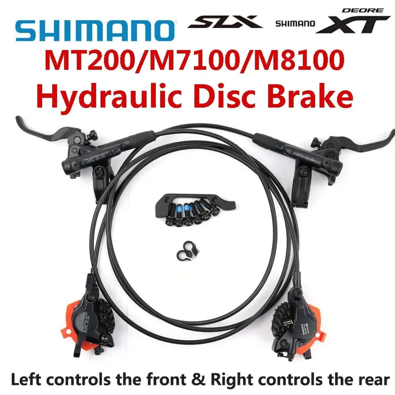 SHIMANO DEORE SLX XT MT200 M7100 M8100 Bremse Mountainbike Hydraulische Scheibenbremse MTB ICE-TECH Links & Rechts