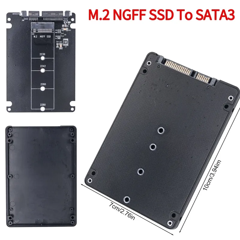 Sata 3,0 6gbps m.2 ngff ssd zu sata3 adapter karte m2 ngff ssd zu sata 3,0 externe festplatte box festplatte adapter platine