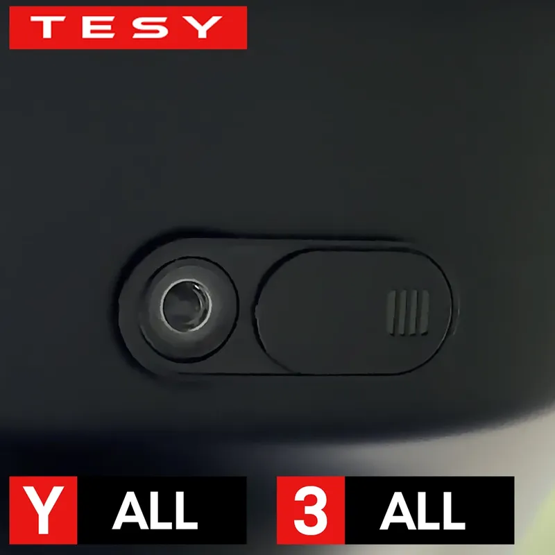 Autokamera-Abdeckung für Tesla Model Y 3, Cybertruck, alle Webcam-Slide-Blocker, Sichtschutz, kompatibel mit Tablet, PC, Laptop, iPad