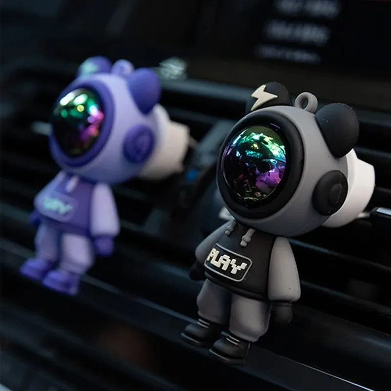 Auto Air Outlet Parfüm Clip Cartoon Astronaut Lufterfrischer Klimaanlage Air Outlet Aromatherapie Auto Innen Dekoration