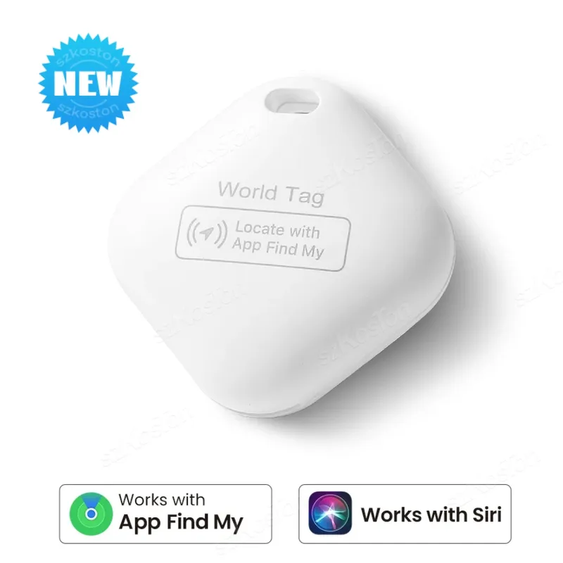 Mini-GPS-Tracker, Smart Tag, kompatibel mit iOS Find My APP Global Locator, Anti-Verlust-Finder für Auto, Haustierschlüssel, Geldbörse, Koffer, iTag