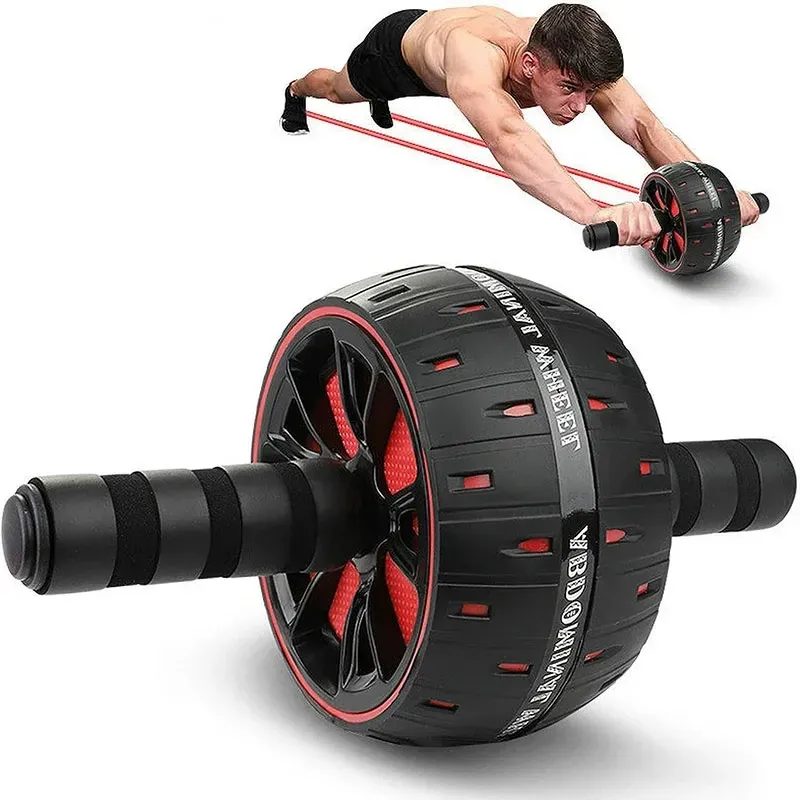 Big Ab Roller für Bauchmuskeln Workout Ab Roller Rad Trainingsgeräte für Core Workout Bauch Rad Roller für Home Gym Muskel