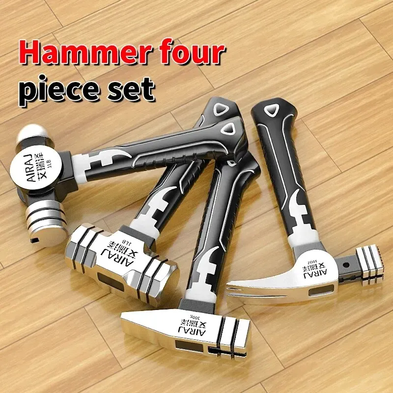Kleiner Hammer Mini Klaue Hammer Kopf Monteur Hammer achteckiger Hammer multifunktion aler integrierter Nagel hammer Nagel hammer Holz bearbeitung