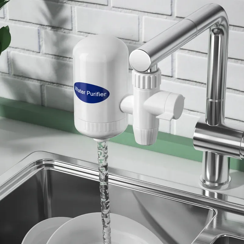 Leitungs wasserfilter wasch bar Ersatz Küchen armatur langlebiger Filtro Wasser reiniger Hahn filter