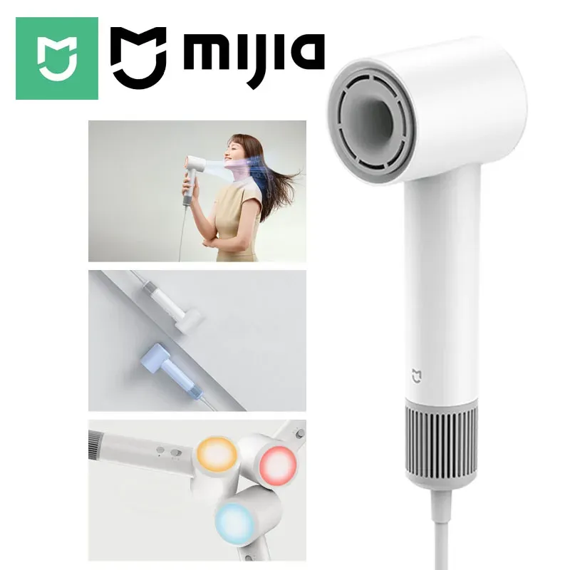 MIJIA H501 SE Haartrockner mit Hoher Geschwindigkeit 62m/s Windgeschwindigkeit, Negativionen-Haarpflege, 110.000 U/min, Professioneller Trockner, 220V CN-Version