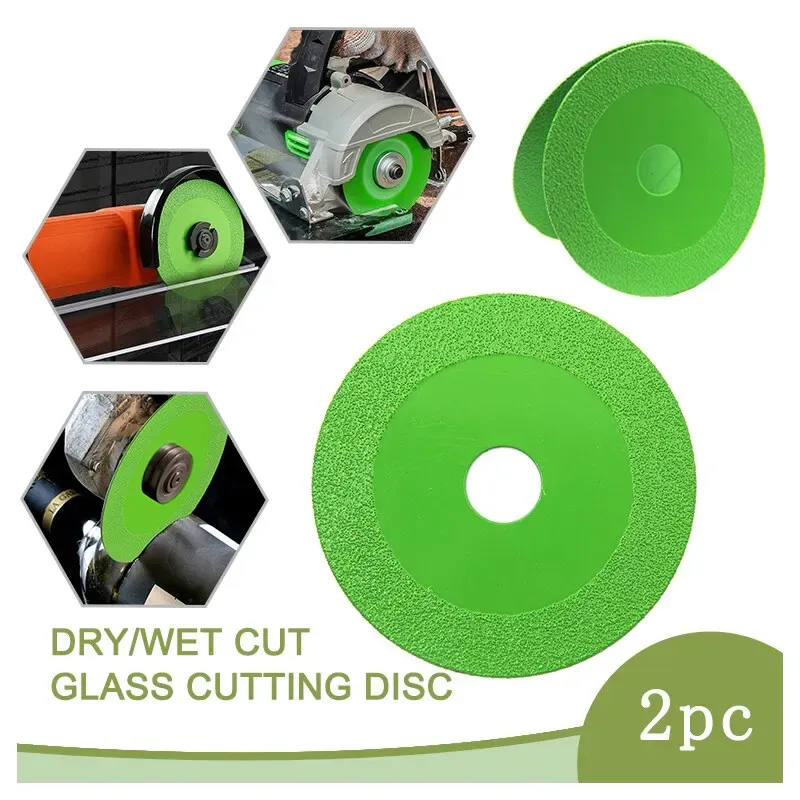 Diamant ultra dünne grüne Löt klinge Schneid klinge Keramik Jade Glas Fliese Weinflasche Schleif Sägeblatt Werkzeug