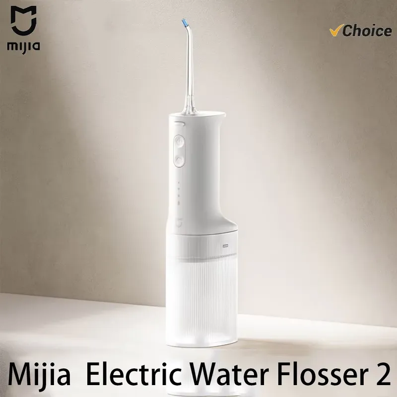 MIJIA MEO705 Tragbarer Mundduschen-Zahnreiniger zur Zahnaufhellung, Wasserflosser, Bucal-Zahnreiniger, Waterpulse Wasserfaden für die Zähne