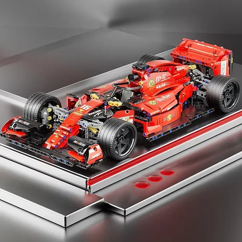 Bausteine Auto Fernbedienung Super Racing Auto Moc Ziegel RC High-tech Modell Rennwagen Spielzeug Fahrzeug Kinder Jungen Weihnachten geschenk