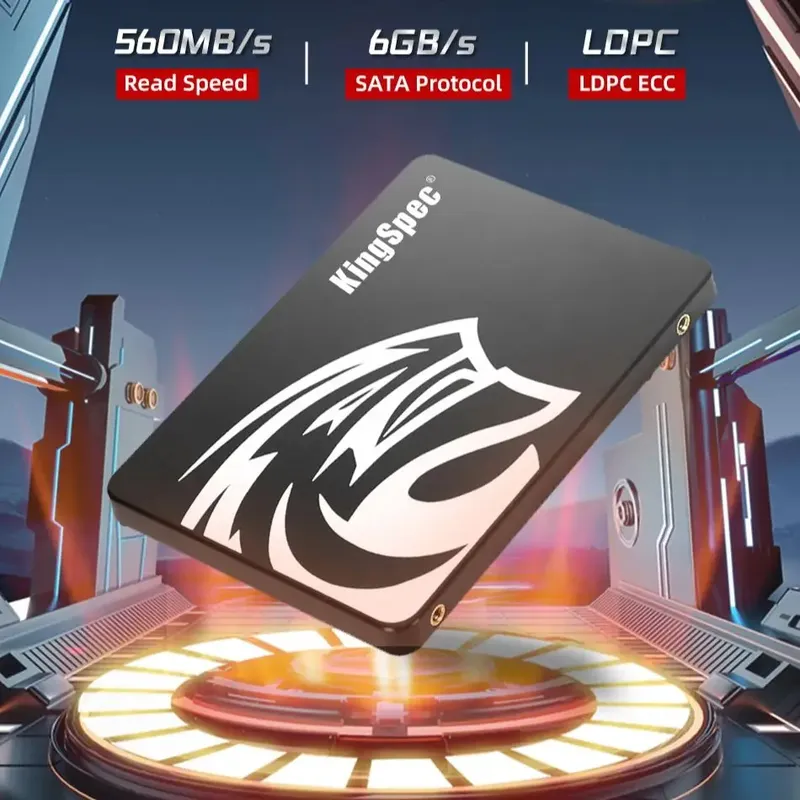 KingSpec SSD 120 GB 240 GB 480 GB 1 TB SSD SATA SATAIII 128 GB 256 GB 512 GB SSD HDD 2,5 Zoll Festplatte Internes Solid-State-Laufwerk für PC