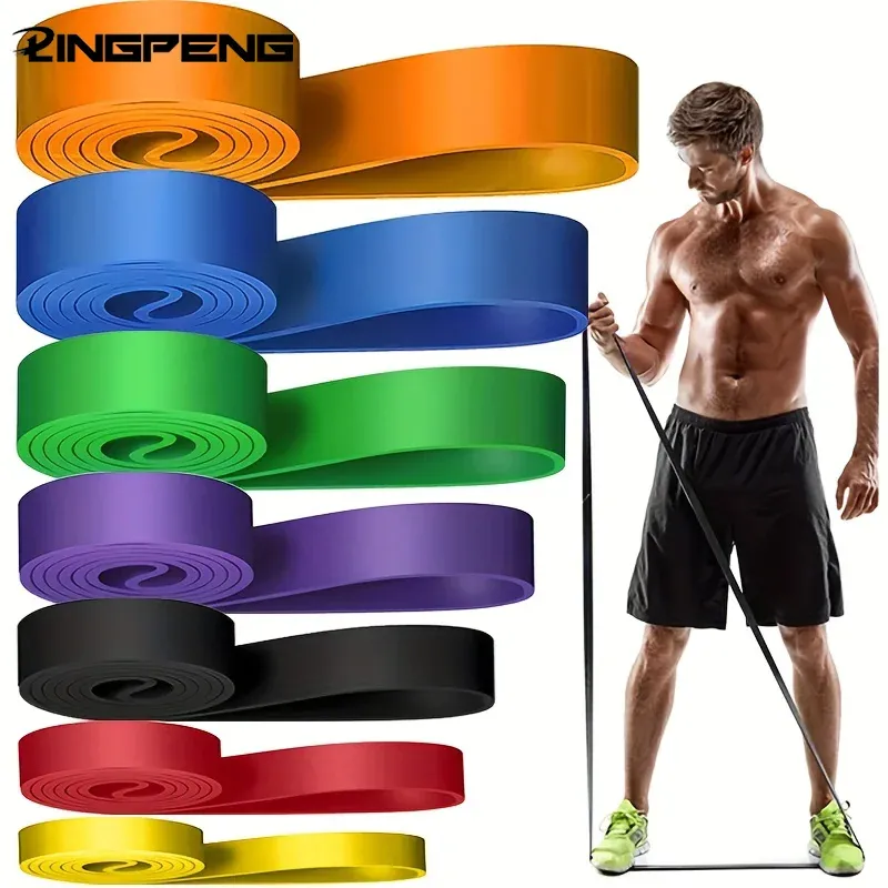 Widerstandsband-Set, hochziehbare Hilfsbänder, Stretchband, Widerstand, schwere Trainingsübung für Physiotherapie, Heimtraining