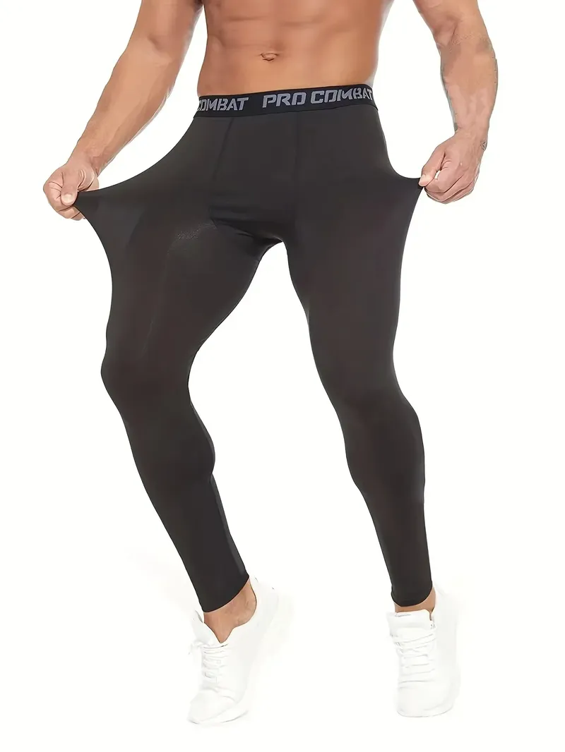 Hochleistungs-Kompressionsleggings für Männer Fitness-Workouts Tights für Verbesserte Fitnessleistung und Laufkomfort