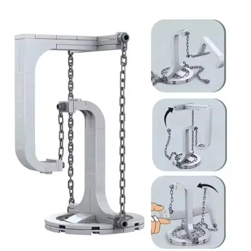 Creator DIY Bausteine Set Tensegrity Skulpturen Anti-Schwerkraft Bausteine Roman Physik Balance Spielzeug für Kind
