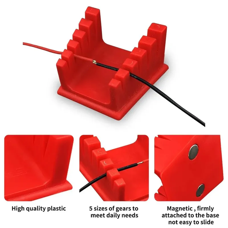 HZY 3D Drucker Teile ABS Schweißen Draht Halterung mit Zwei Große Saug Magneten Halterung Schweißen Klemme Für Motherboard Löten