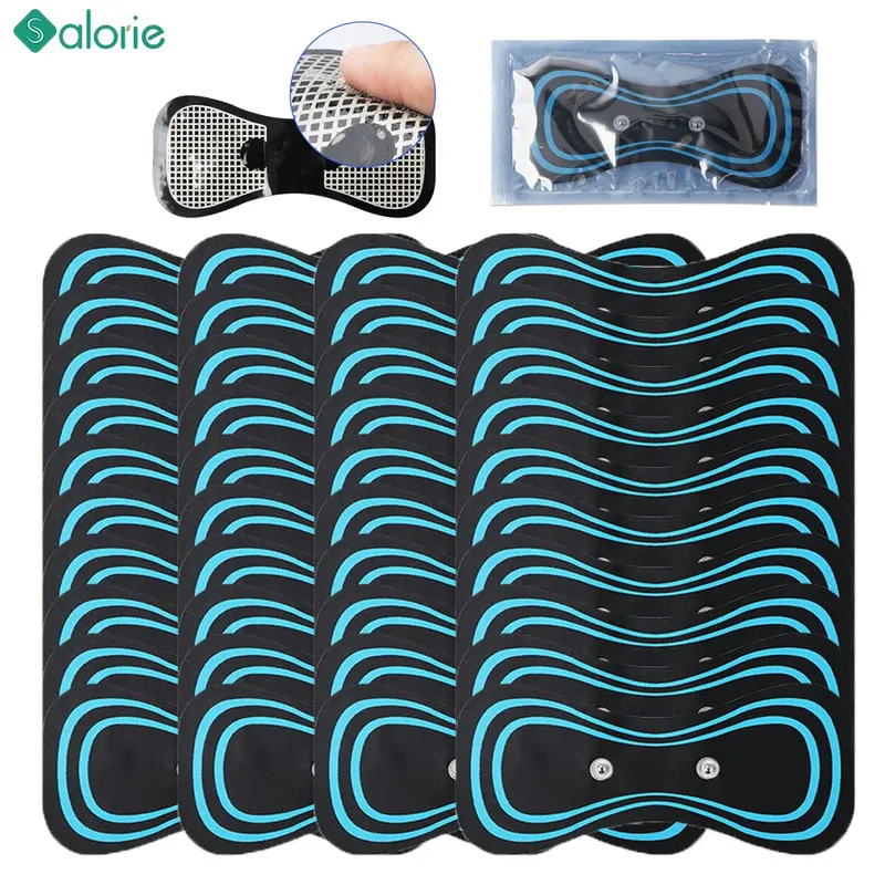 EMS Neck Stretcher Patch Rückenmassagegerät Aufkleber Muskelstimulation Puls Patches Fitness Massagead Nacken Körper Schmerzlinderung
