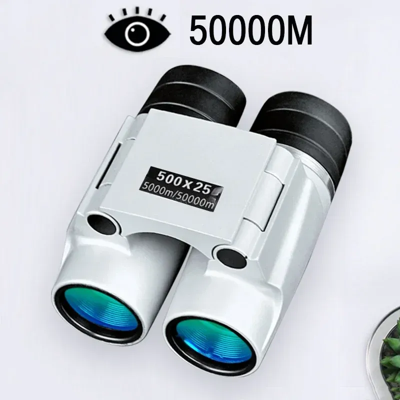 50000M Teleskop Autofokus 500X25 Leistungsstarkes Fernglas Professionelles Mini-tragbares HD-wasserdichtes Monokular mit großer Reichweite