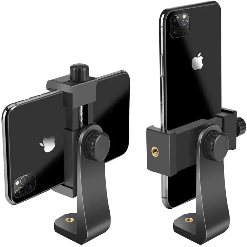 Universal Halterung Telefon Halter Stativ für iPhone Samsung Halterung Tablet Clip SmartphoneTripod Blitzschuh Schießen Adapter