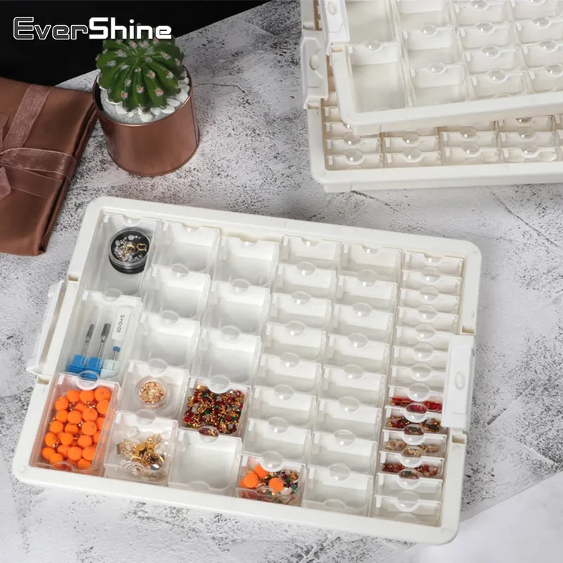 EverShine Bohrerbehälter, Diamant-Malwerkzeug, Zubehör, Diamant-Stickerei-Box, Mosaik-Aufbewahrungsbox, Neuheiten 2025, Geschenke