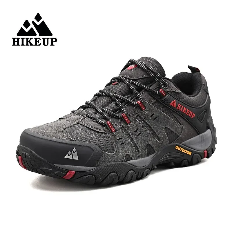 Hikeup herren wanderschuhe wildleder outdoor schuhe verschleiß feste männer trekking wander jagd taktische turnschuhe