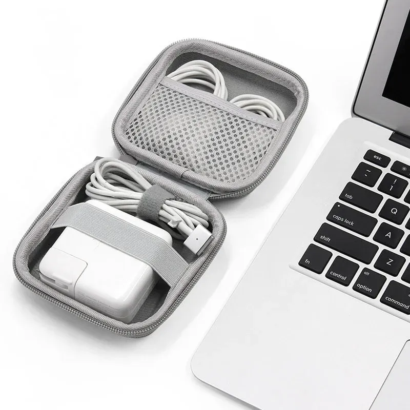 Tragbare Kopfhörer Lagerung Tasche Daten Kabel Organizer Tasche Multifunktionale Digitale Gadgets Fall Für Ladegerät U Disk Schutzhülle