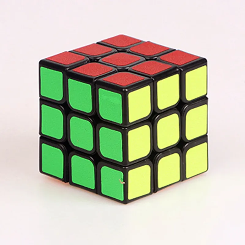 3x3x3 3D Spaß Stress Relief Gehirn Boosting Puzzle professionelle glatte Geschwindigkeit Spiel Farbblockierung Kinderspielzeug Geschenk