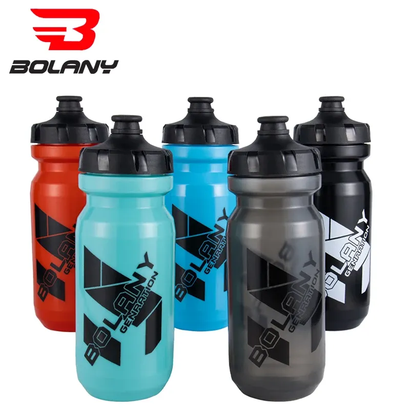 BOLANY 610ML Fahrrad Wasser Flasche Kunststoff Leichte Outdoor Gym Sport Tragbare Tasse Radfahren Wasserkocher Mountainbike Zubehör