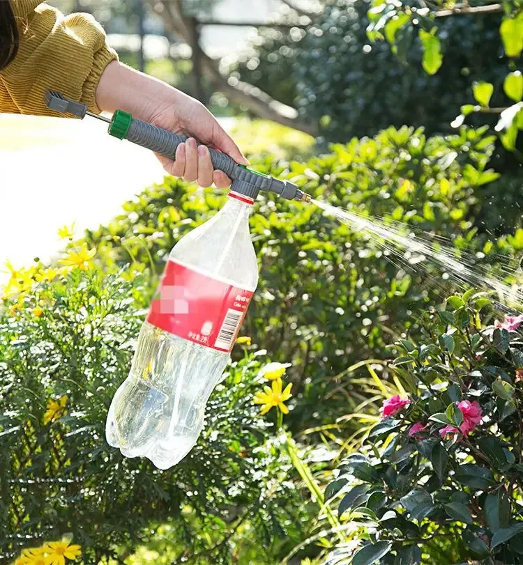 1-teilige Sprühdüsen, Handbrauseplatten, Ersatz-Druckflaschenhahn für die Bewässerung im Rasen und den Garten im Innen- und Außenbereich