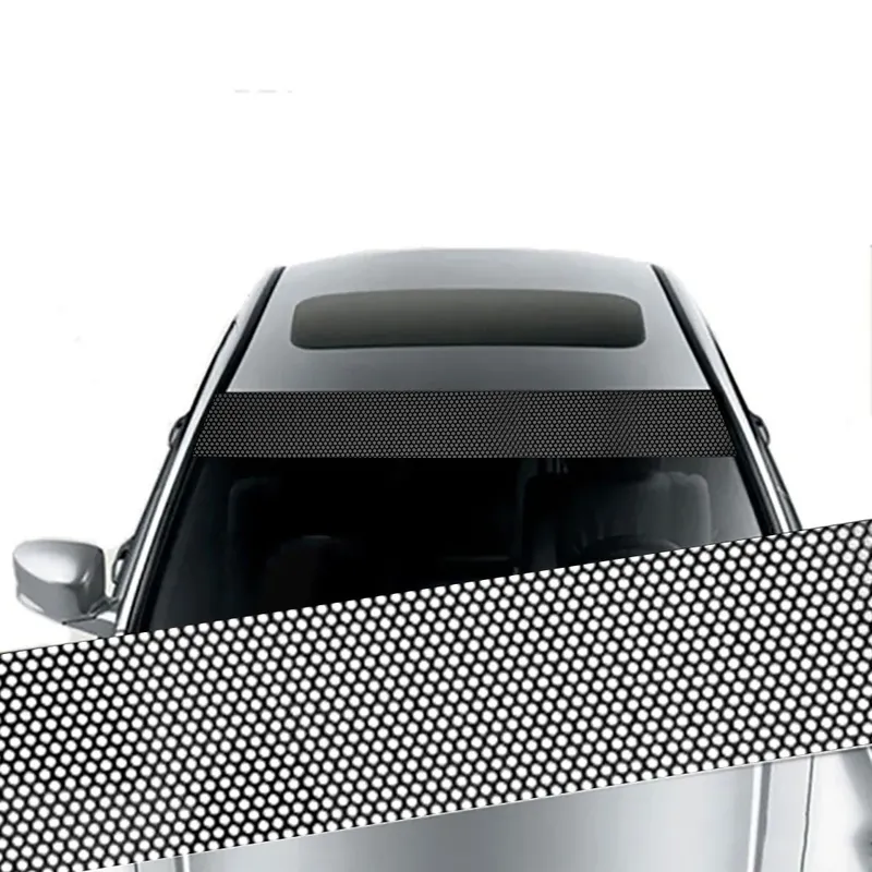 Auto Sonnenschutz Aufkleber Auto Frontscheibe 3D Vinyl Film Hinten Getriebe Sonnenschirm Dekorative Aufkleber Aufkleber Autos Dekorative Aufkleber