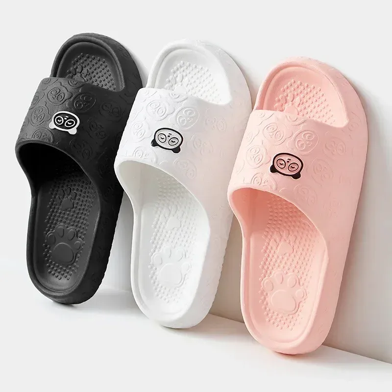Eva Weiche Sohle, klobige Plateau-Hausschuhe für Damen, 2024, Sommer, dicke Sohle, Wolkenrutschen, Strandsandalen, Damen, rutschfeste Outdoor-Flip-Flops