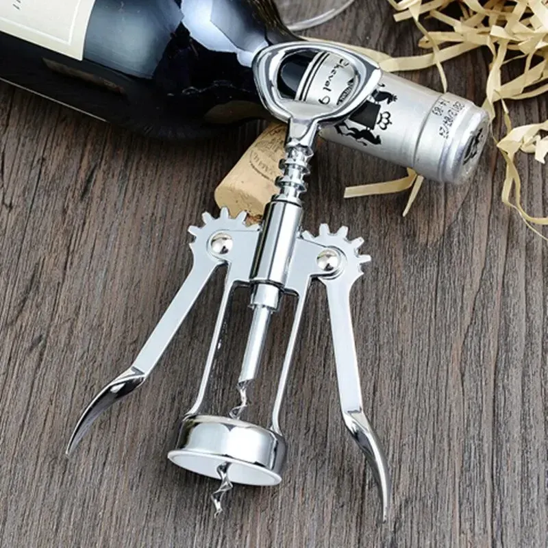 Rotwein Flaschen öffner Bier fahrer Stahl wein Korkenzieher Wein öffner multifunktion ale Edelstahl Korkenzieher Küchen bedarf
