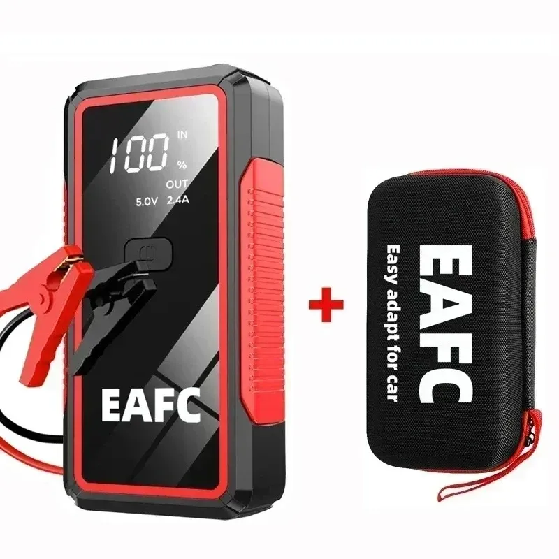 EAFC 12V Auto Starthilfe 600A-2000A Auto Batterie Starter Booster Auto Start Gerät Notfall Start Tragbare Power Bank