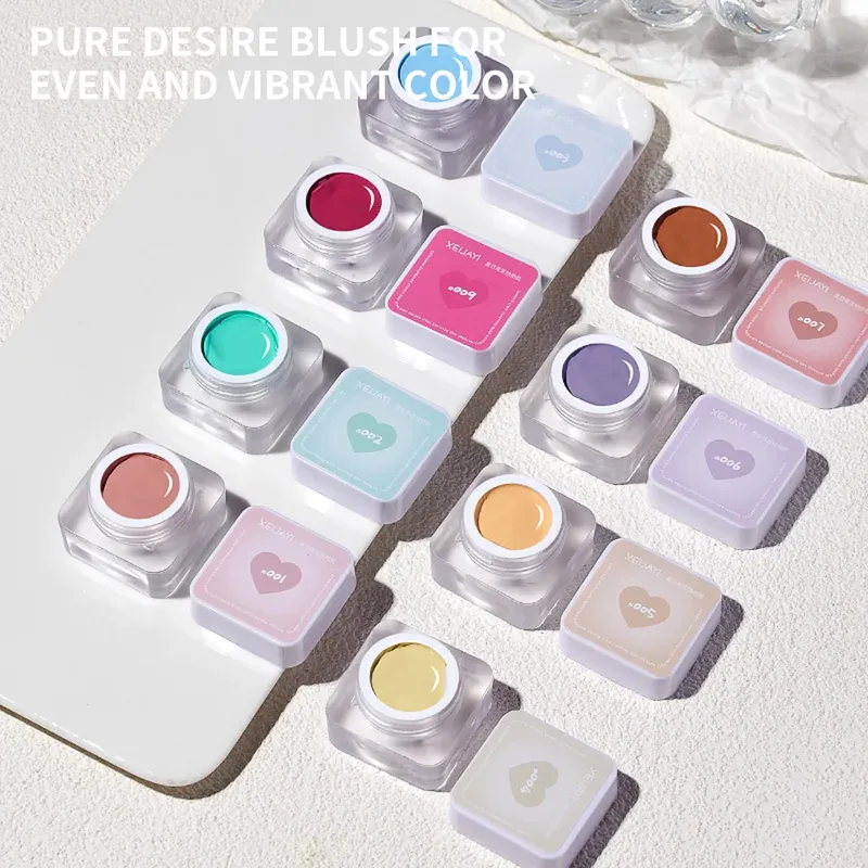 20 farben Pat Malerei Gel Nagellack Set Mit Schwamm Gradienten Semi Permanent Soak Off UV LED Nail art Gel Lacke für Nägel