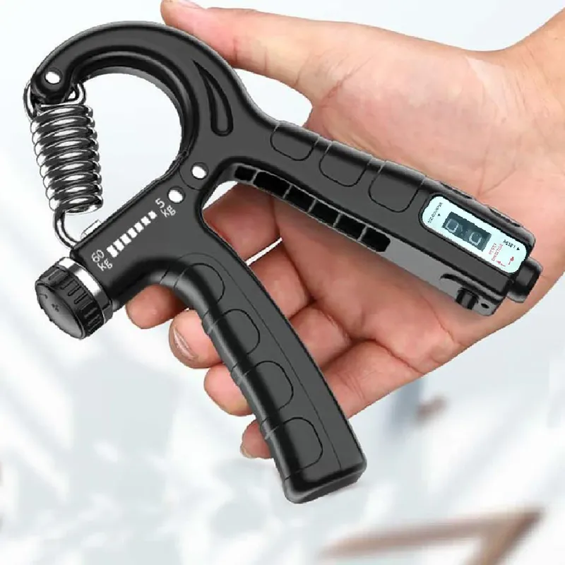 Greifer, verstellbar, R-Typ, Handgriff, Übung, zählbare Krafttraining, Stärkungszange, Feder, Finger, Kneifen, Handgelenk-Expander