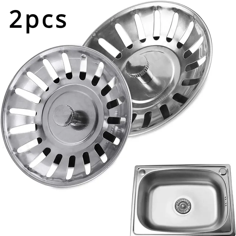 2 stücke Küche Waschbecken Sieb Stopper Abfall Stecker Waschbecken Filter Filter Waschbecken Sieb Filter Boden Ablauf Küche Werkzeuge