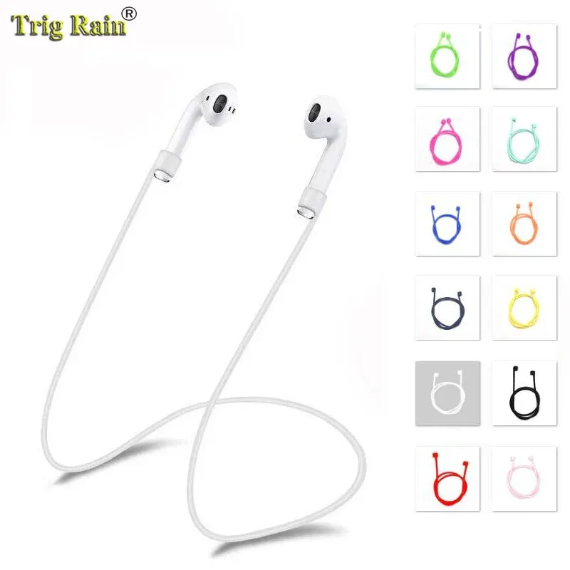 Kopfhörer Gurt Für Airpods Anti Verloren Gurt String Seil Für Bluetooth Kopfhörer Silikon Kabel