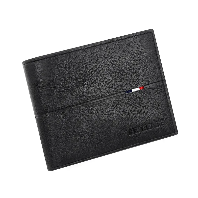 Schlanke Männer Brieftaschen Neue Kurze Zipper Karte Halter Foto Halter Männlichen Geldbörse Einfache Münzfach Hohe Qualität PU Leder männer brieftasche