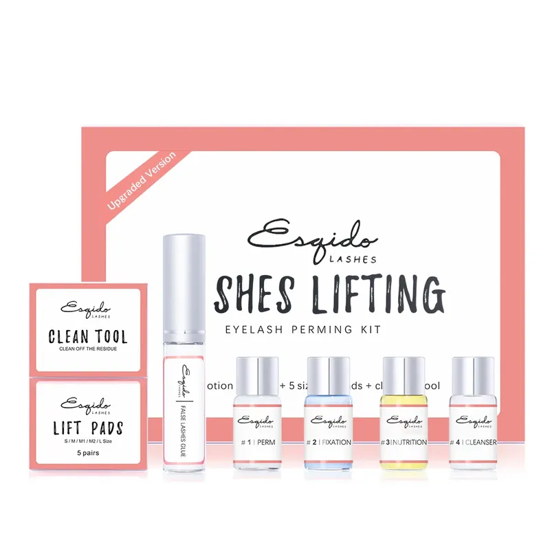 Neue Lash Lift Kit Langlebige Wimpern Lifting Dauerwelle Lotion Fixierung Kleber Lockige Lasher Schönheit Salon Heimgebrauch Pro Kit Wimpern