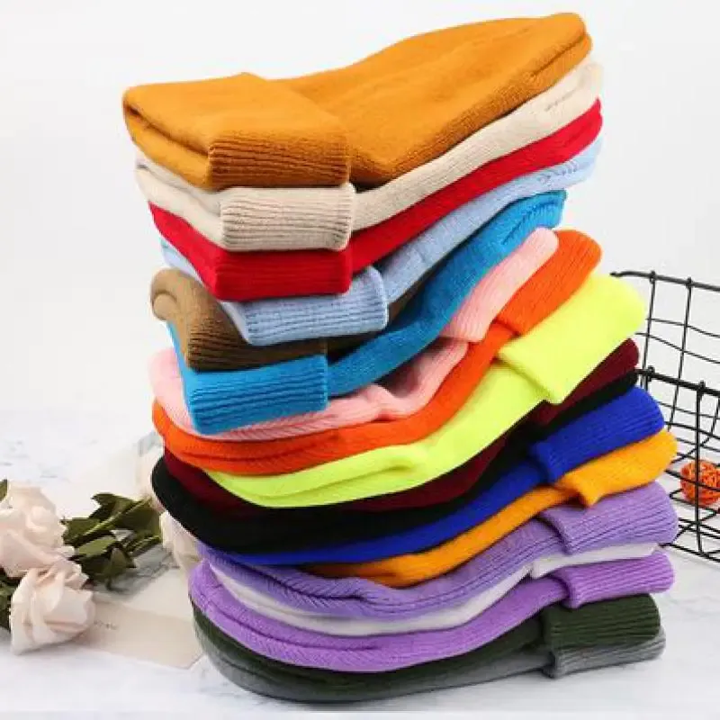 COKK Winter Hüte für Frauen Männer Beanies Gestrickte Solide Nette Hut Mädchen Herbst Weiblich Beanie Caps Wärmer Motorhaube Damen Casual kappe