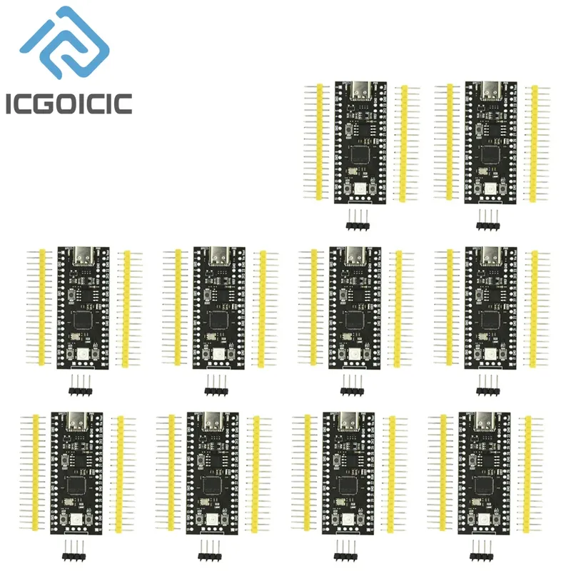 1/5/10 stücke RP2040 Core Board TYPE-C USB-C Für Raspberry Core Board 4 MB/8 MB/16 MB RP2 Raspberry Pi Pico Micropython