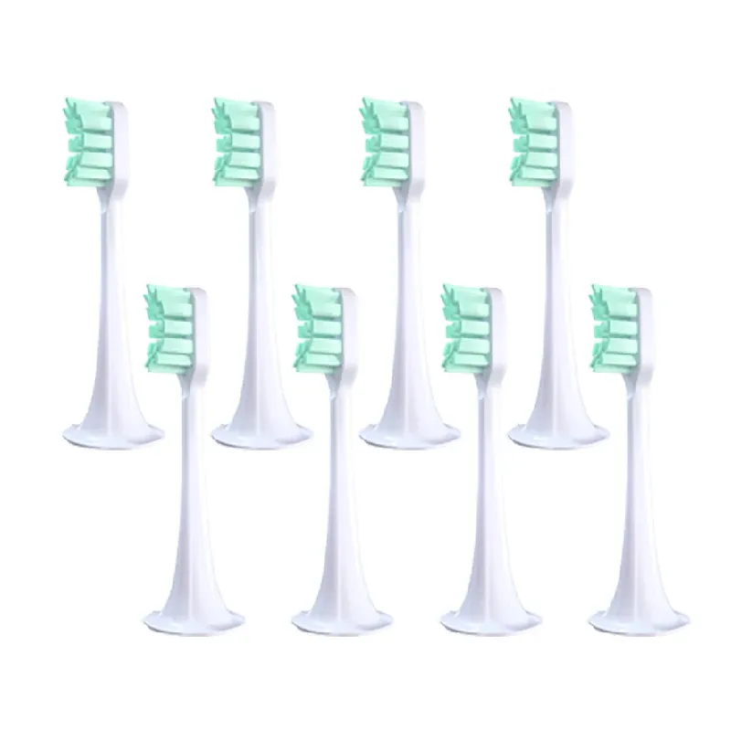 6/8PCS Für XIAOMI MIJIA T300/500 Ersatz Pinsel Köpfe Sonic Elektrische Zahnbürste Vakuum DuPont Weichen Borsten geeignet Düsen