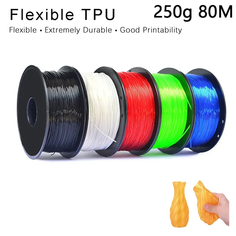 TPU 3D-Drucker, flexibles Filament, 250 g, 1,75 mm Länge, 80 m