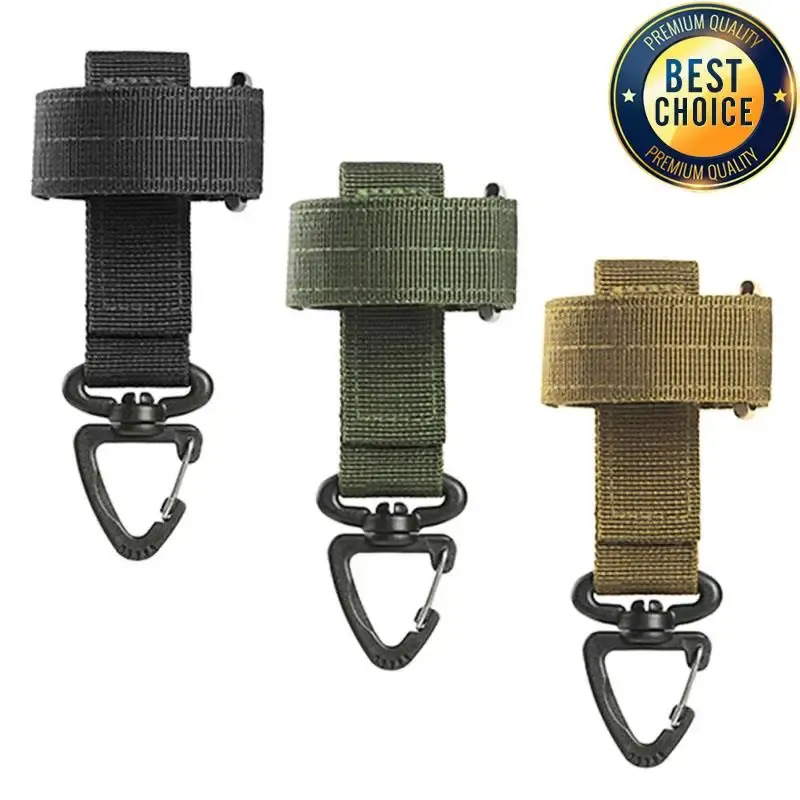 Mehrzweck-Nylon-Handschuhe, Haken, Arbeitshandschuhe, Sicherheitsclip, Outdoor, taktisches Kletterseil, Camping, hängendes Buck, Outdoor-Camping