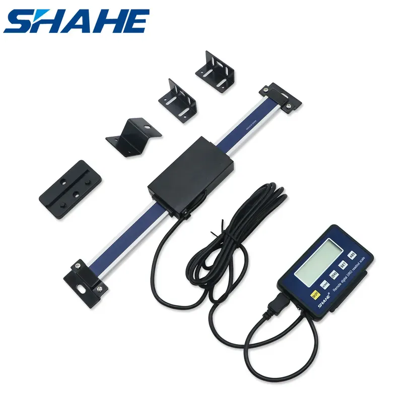 Shahe 0–150 mm/0–200 mm/0–300 mm 0,01 mm DRO magnetische ferngesteuerte digitale Anzeige, digitale lineare Skala, externes Display