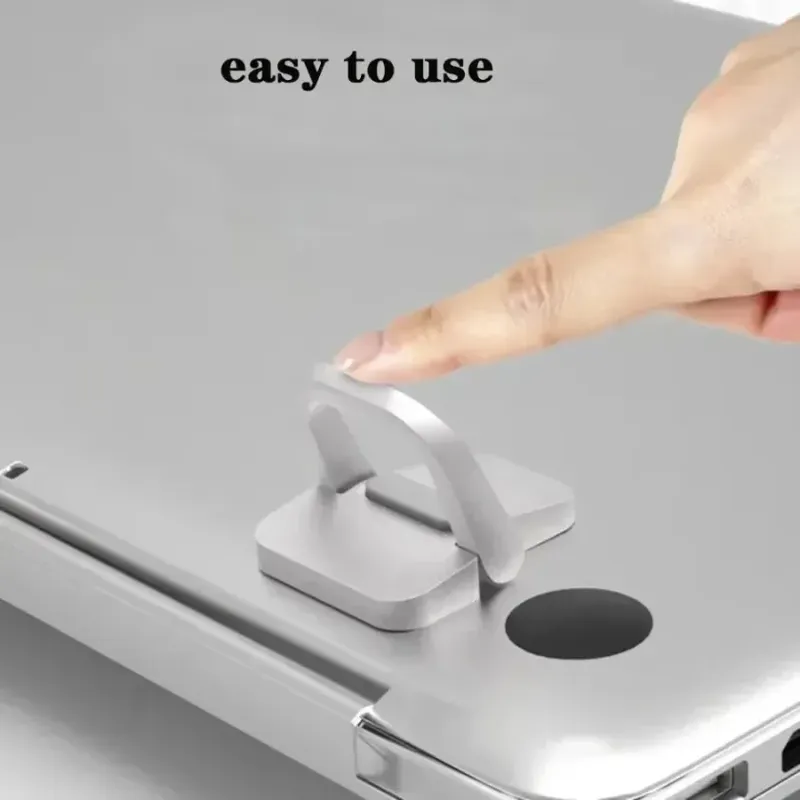 Tragbare Höhe Erhöhung Kühlkörper Unterstützung Mini Faltbare Laptop Stand Klapp Basis Aluminium Legierung Notebook Stand Lift für Schreibtisch