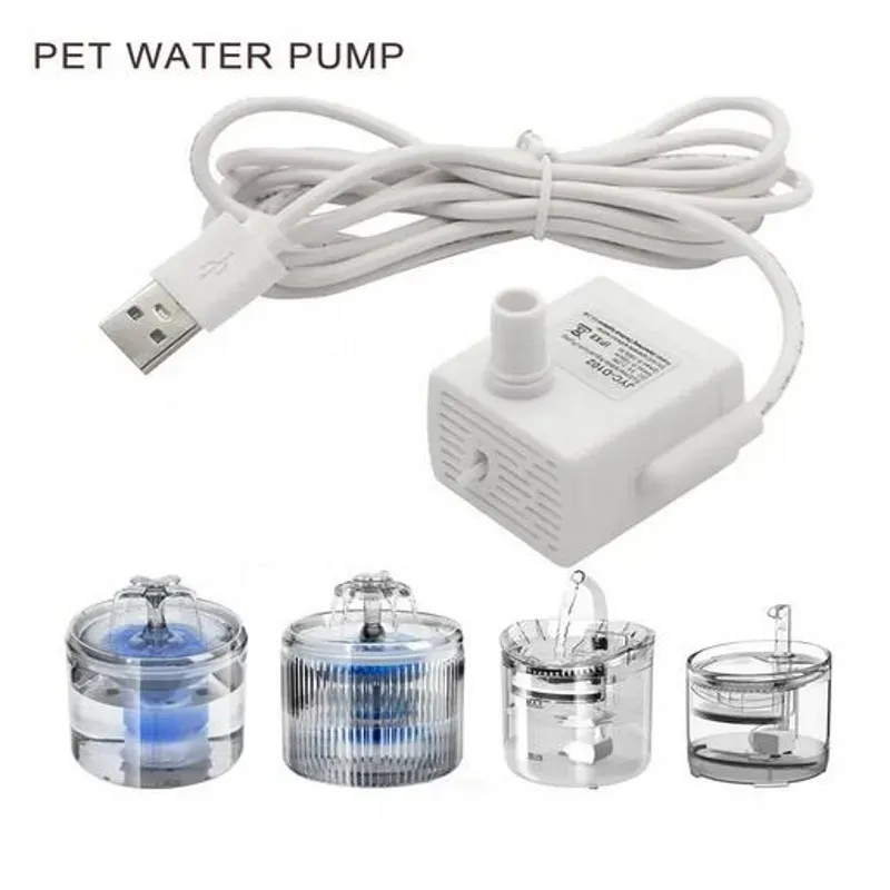 Wasserpumpe Haustier Katze Wasser brunnen Anti-Trocken-Brenn motor Ersatz für Katzen blumen Trinkschale Wassersp ender Haustier produkte