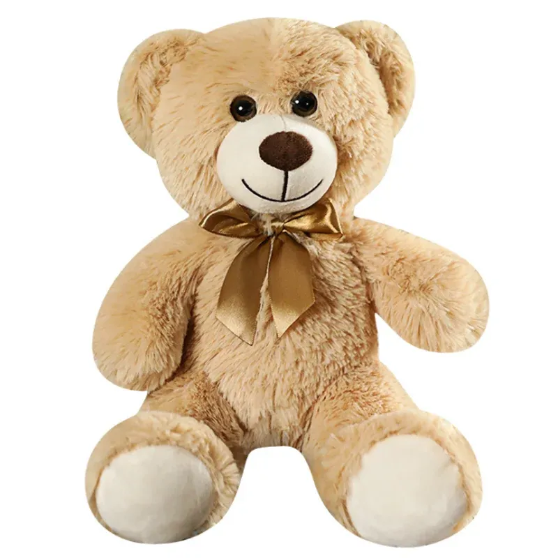 Neue Heiße Weihnachten Bär Schöne Teddybär Plüsch Spielzeug Gefüllte Nette Bär Puppe Jungen & Mädchen Valentinstag Geschenk Kinder baby Weihnachten Geschenk